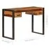  Birou cu 2 sertare, 110 x 50 x 77 cm, lemn masiv de acacia