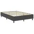  Cadru pat continental, gri, 180x200 cm, material textil