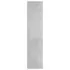  Bibliotecă/Dulap, gri beton, 66x30x130 cm, lemn prelucrat