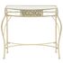  Masă laterală stil franțuzesc, auriu, 82 x 39 x 76 cm, metal