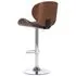  Scaun de bar, gri, material textil