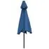  Umbrelă de soare de exterior cu stâlp metalic, azur, 300 cm  