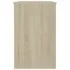  Birou, stejar sonoma, 100x50x76 cm, lemn prelucrat