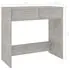  Birou, gri beton, 80x40x75 cm, lemn prelucrat