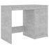  Birou, gri beton, 100x50x76 cm, lemn prelucrat