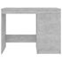  Birou, gri beton, 100x50x76 cm, lemn prelucrat