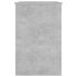  Birou, gri beton, 100x50x76 cm, lemn prelucrat
