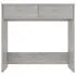  Birou, gri beton, 80x40x75 cm, lemn prelucrat
