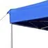 Cort de petrecere pliabil profesional albastru 4,5x3 m aluminiu