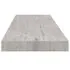  Raft de perete suspendat, gri beton, 80x23,5x3,8 cm, MDF