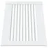  Ușă de dulap design lambriu, alb, 39,5x49,4 cm, lemn masiv pin
