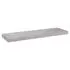  Raft de perete suspendat, gri beton, 80x23,5x3,8 cm, MDF