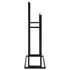  Suport de prosoape autonom, negru, 48x24x78,5 cm, fier