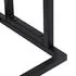  Suport de prosoape autonom, negru, 48x24x78,5 cm, fier