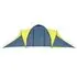  Cort camping, 6 persoane, albastru și galben