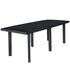  Set mobilier de exterior, 11 piese, antracit, plastic