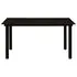  Set mobilier de grădină 5 piese negru sfoară de bumbac și oțel
