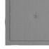  Set mobilier exterior pliabil cu perne, 3 piese, lemn masiv tec