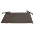  Set mobilier exterior pliabil cu perne, 3 piese, lemn masiv tec