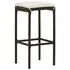  Set mobilier bar de grădină cu perne, 5 piese, maro, poliratan