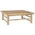  Set mobilier de grădină cu perne gri închis, 8 piese, bambus