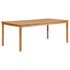  Set mobilier de grădină, 7 piese, lemn masiv de tec