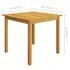  Set mobilier de grădină, 5 piese, maro