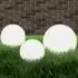  Set lămpi glob cu LED, 6 buc., 20/30/40 cm, PMMA, sferic