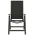  Set mobilier de grădină, 9 piese, antracit, aluminiu