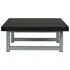  Set mobilier de baie, 2 piese, negru, ceramică
