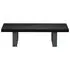  Set mobilier de baie, 2 piese, negru, ceramică