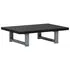  Set mobilier de baie, 2 piese, negru, ceramică