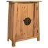  Set de baie, 5 piese, lemn masiv de pin