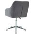  Scaun de birou pivotant, gri deschis, material textil