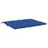  Pernă bancă de grădină albastru 120x(50+50)x7cm material oxford