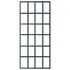  Ușă glisantă cu set feronerie, 90x205 cm, sticlă ESG/aluminiu