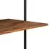  Birou de perete, 90 x 40 x 170 cm, lemn masiv de acacia
