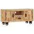  Comodă TV, 110x30x50 cm, lemn de mango nefinisat
