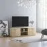  Dulap TV, stejar Sonoma, 120 x 34 x 37 cm, lemn prelucrat