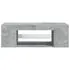  Comodă TV cu lumini LED, gri beton, 90x39x30 cm