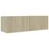  Set de dulapuri TV, 6 piese, stejar sonoma, lemn prelucrat