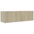  Set de dulapuri TV, 5 piese, stejar sonoma, lemn prelucrat
