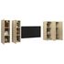  Dulapuri TV 4 buc. stejar Sonoma 30,5x30x90 cm, lemn prelucrat