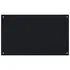   Panou antistropi de bucătărie negru 100x60 cm sticlă securizată