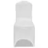  Huse elastice scaun, alb, 100 buc.