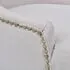  Scaune de sufragerie, 6 buc., gri crem, material textil