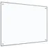  Panou antistropi bucătărie transparent 80x60 cm sticlă securiz.