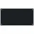  Panou antistropi de bucătărie, negru 80x40 cm sticlă securizată