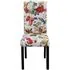   Scaune de bucătărie, 6 buc., multicolor, material textil