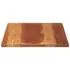  Blat de masă, 120x60x(2,5-2,7) cm, lemn masiv acacia